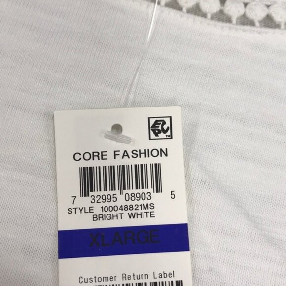 Charter Club Crochet-Inset Top - Picture 7 of 9